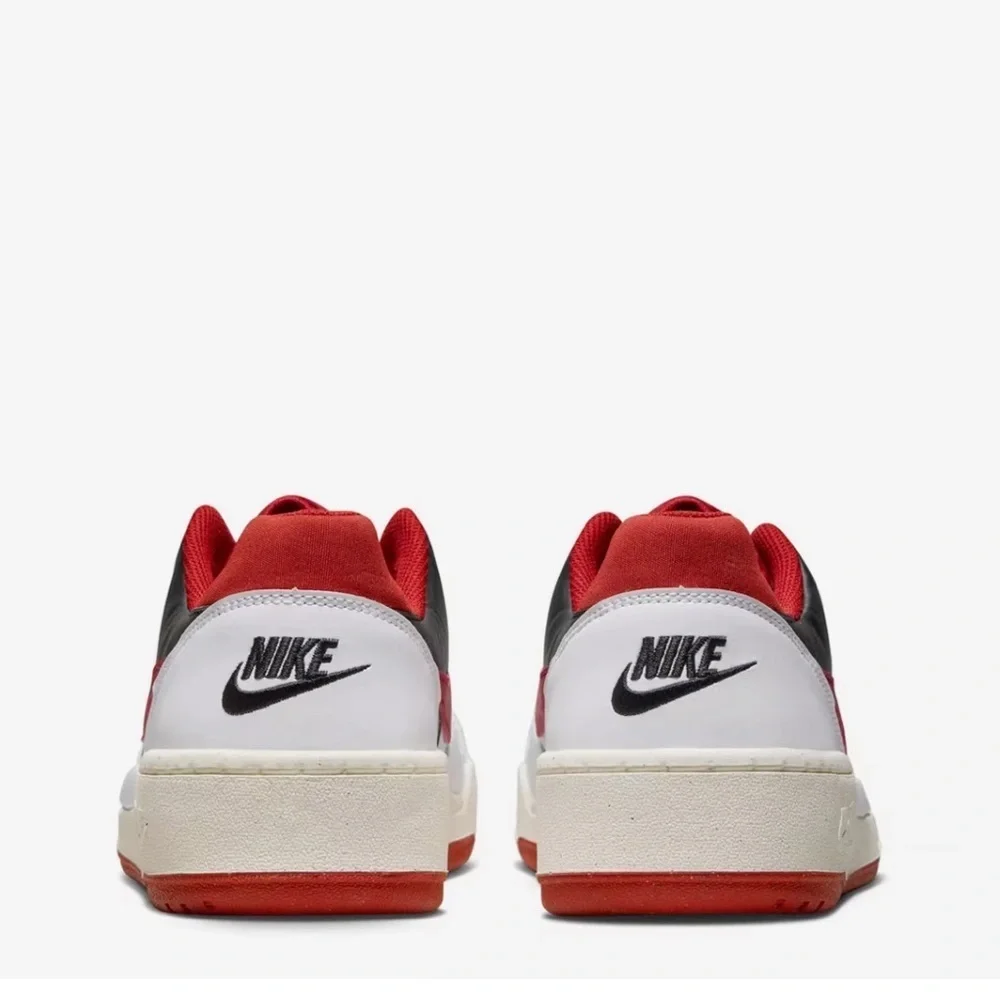Nike Full Force Low Big Kids' Shoes Sneaker White/Red Size US 5 boys